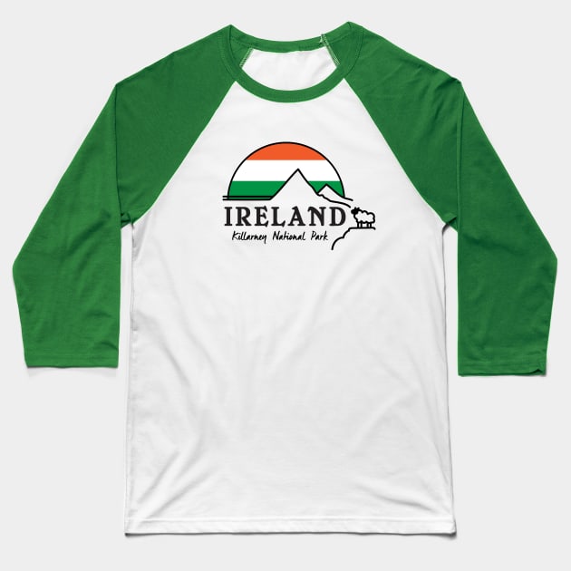 Ireland Killarney National Park Baseball T-Shirt by luckybengal